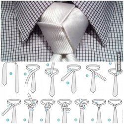 прикольный вариант завязки галстука аля-звезда МБ
